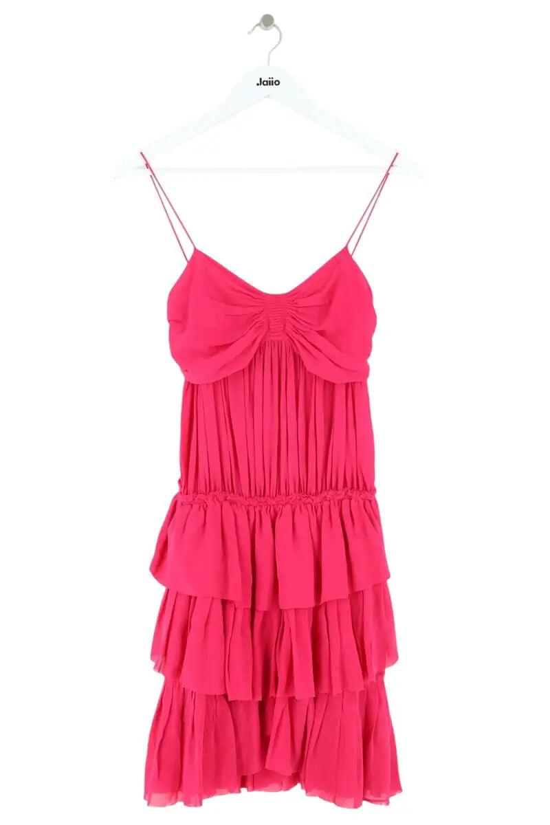 Robe Isabel Marant Rose en Soie, taille M - Seconde Main