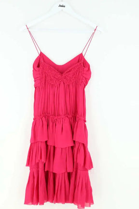 Robe Isabel Marant Rose en Soie