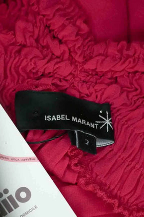 Robe Isabel Marant Rose en Soie