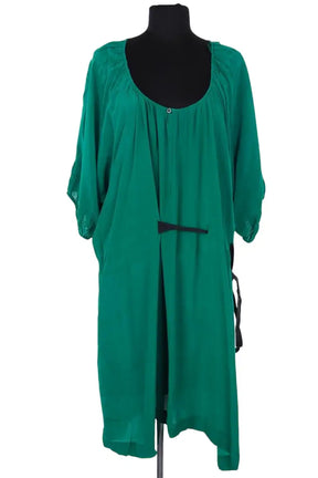 Robe Isabel Marant Vert en Soie, taille M - Seconde Main