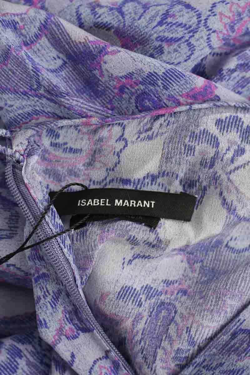 Robe Isabel Marant Violet en Soie
