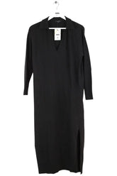 Robe Jeanne Vouland Noir en Synthétique, taille XS - Seconde Main