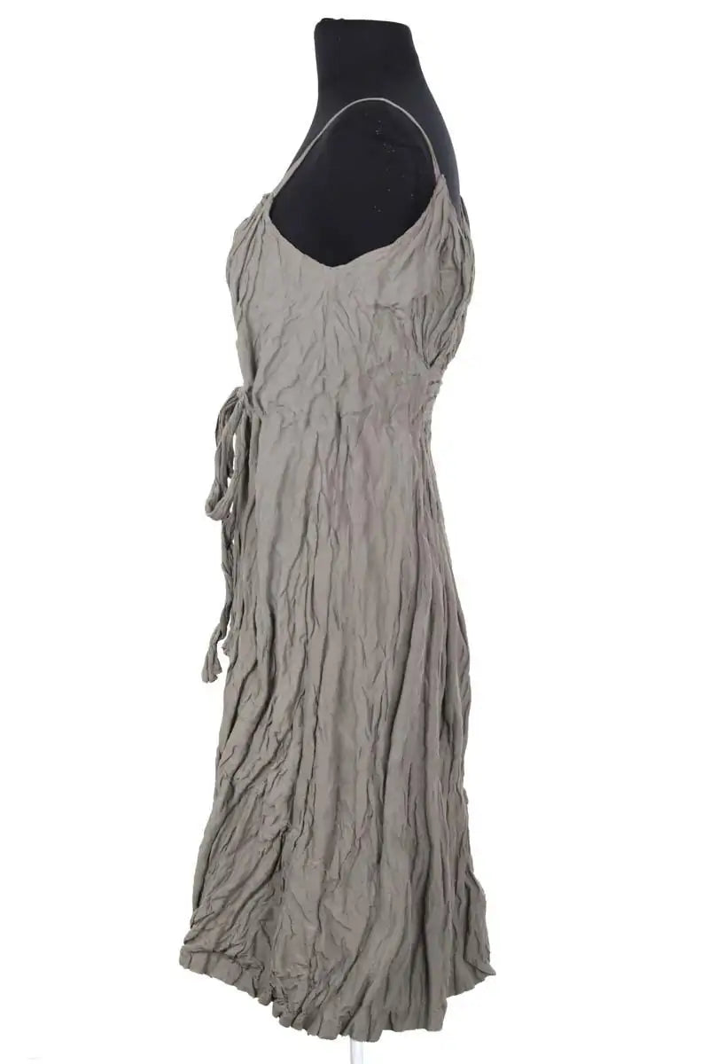 Robe Jil Sander Kaki en Coton