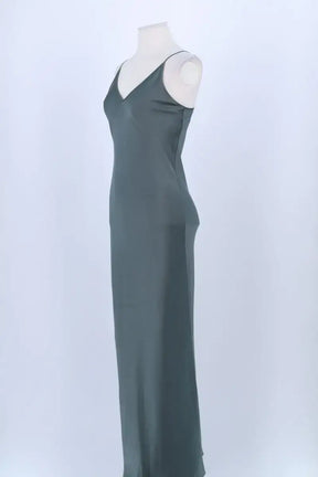 Robe Joseph Clea Vert en Soie