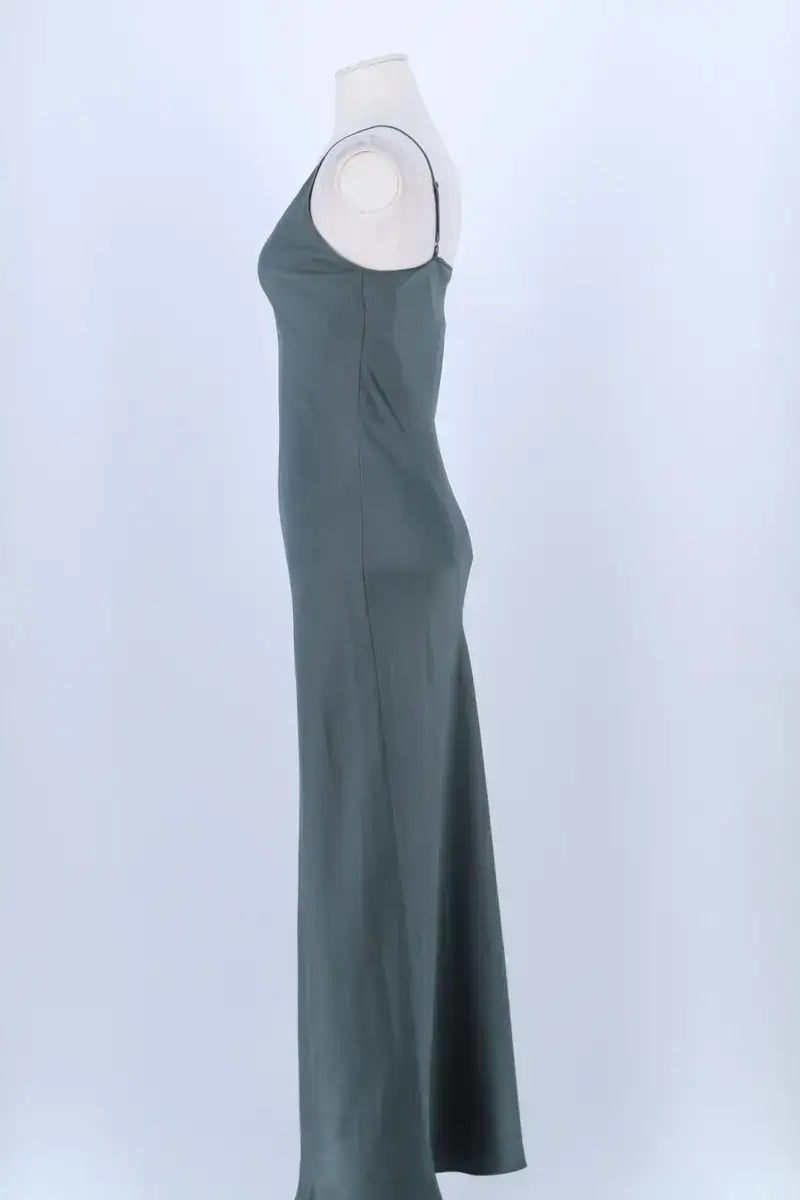 Robe Joseph Clea Vert en Soie