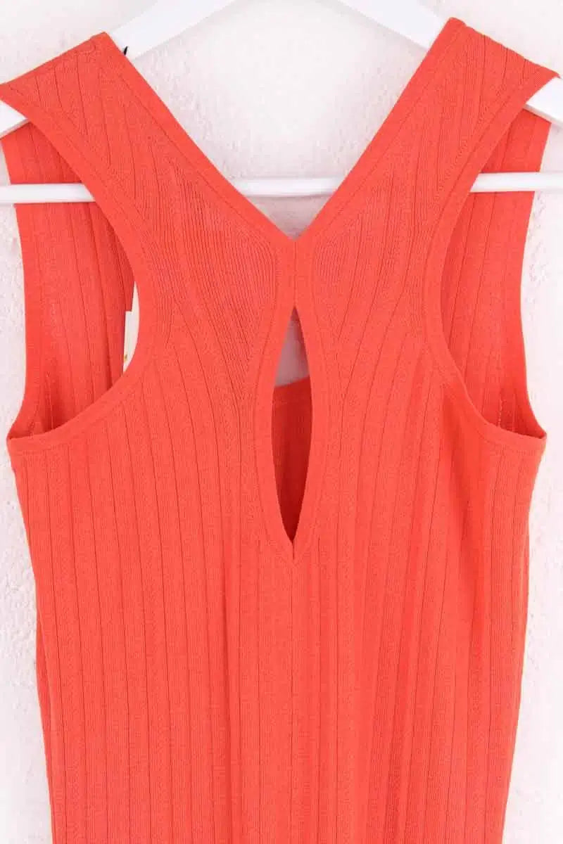 Robe Joseph Orange en Viscose