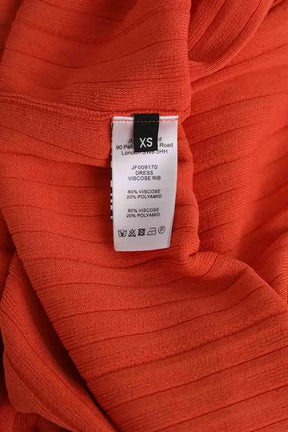 Robe Joseph Orange en Viscose
