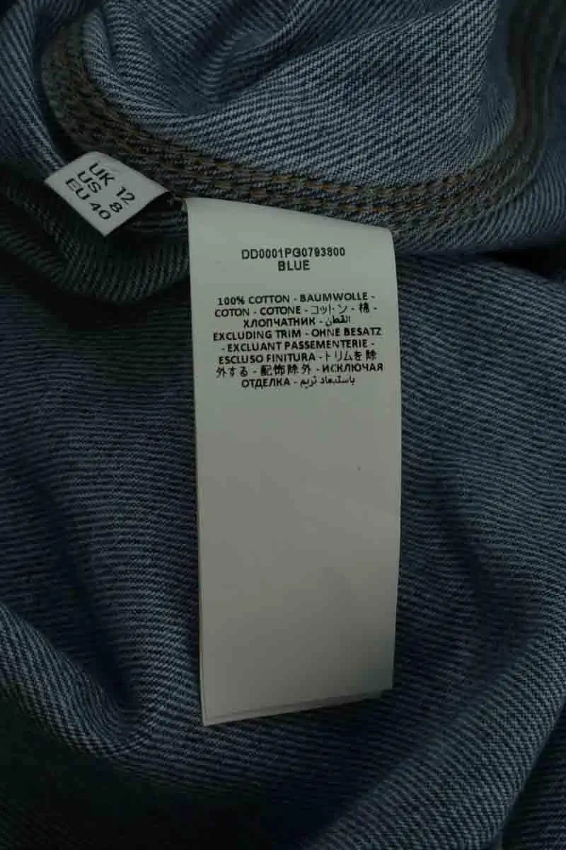 Robe JW Anderson Bleu en Coton