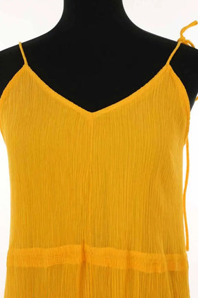 Robe JW Anderson Jaune en Coton