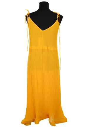 Robe JW Anderson Jaune en Coton