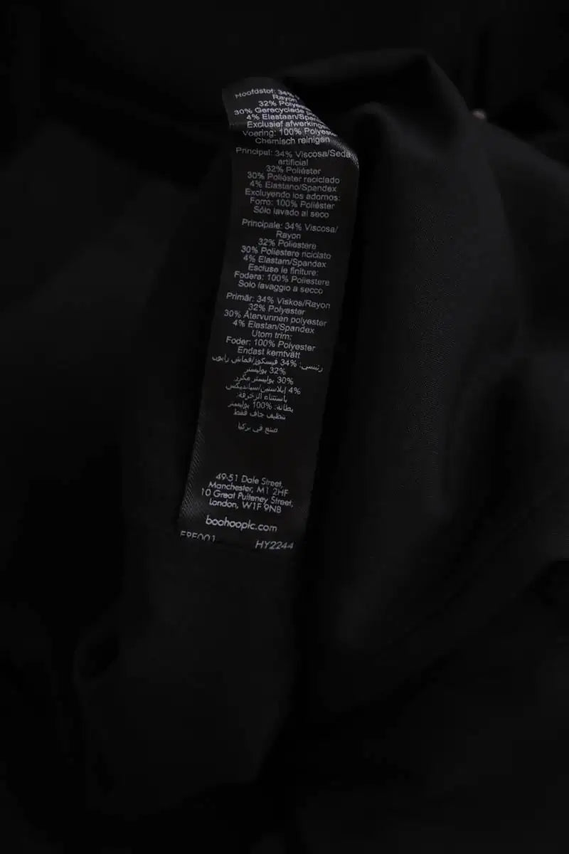 Robe Karen Millen Noir en Viscose