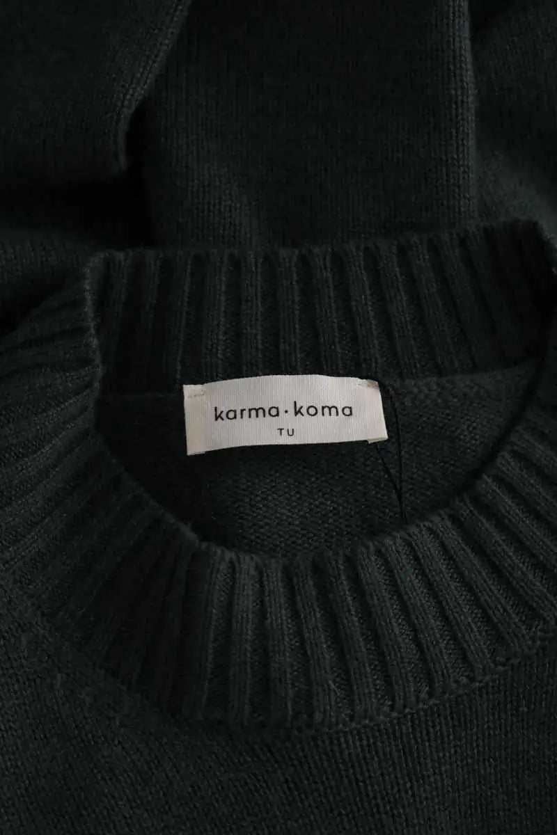 Robe Karma Koma Vert en Laine