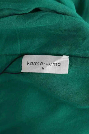 Robe Karma Koma Vert en Synthétique