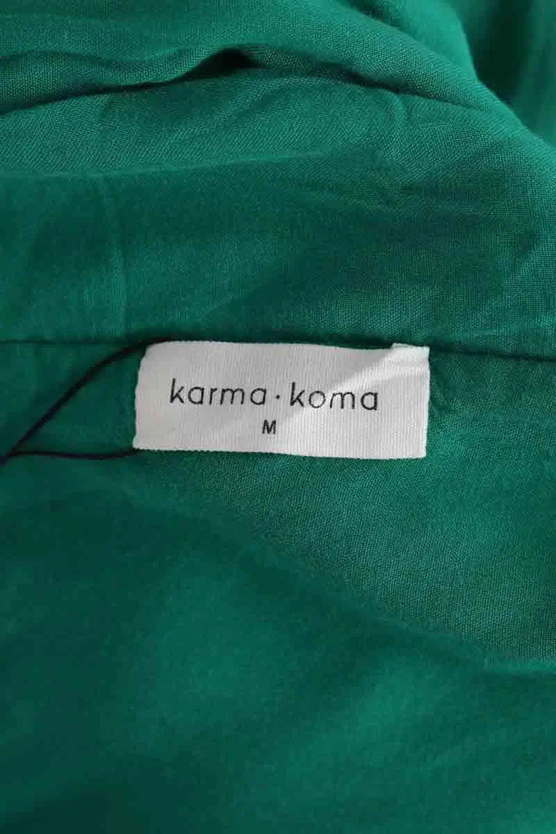 Robe Karma Koma Vert en Synthétique