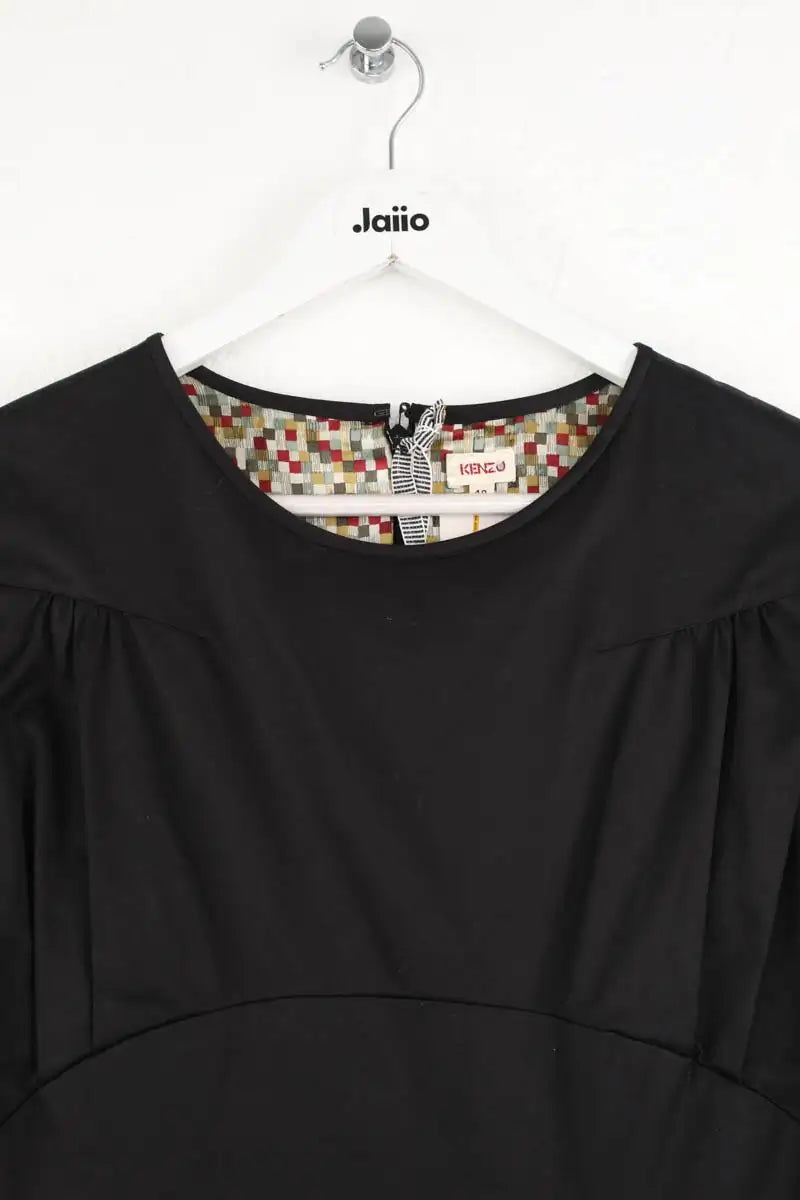 Robe Kenzo Noir en Coton