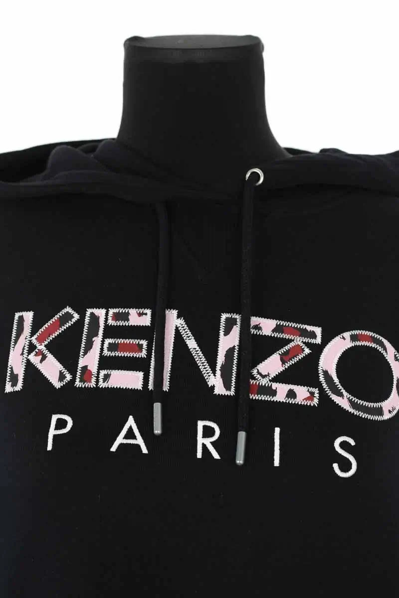 Robe Kenzo Noir en Coton