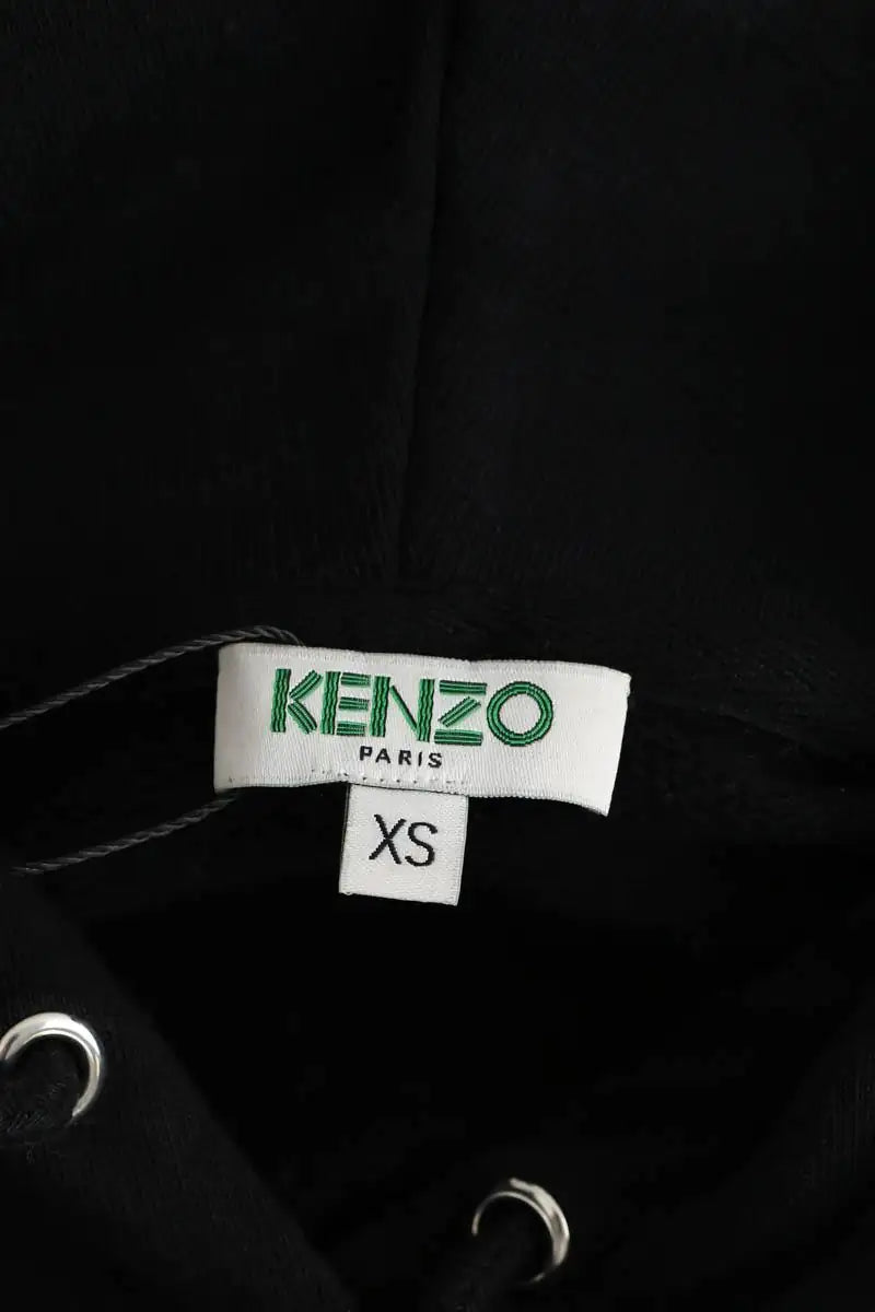 Robe Kenzo Noir en Coton
