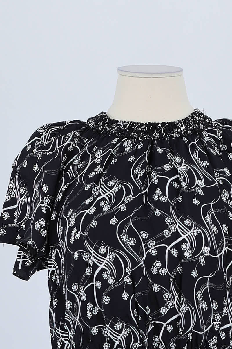 Robe Kenzo Noir en Viscose