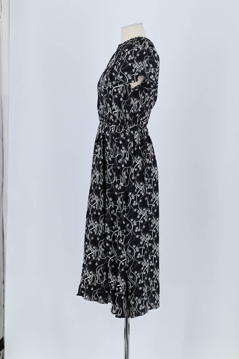 Robe Kenzo Noir en Viscose