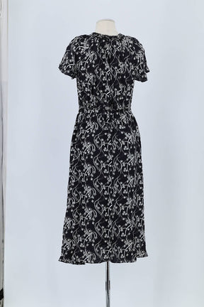 Robe Kenzo Noir en Viscose