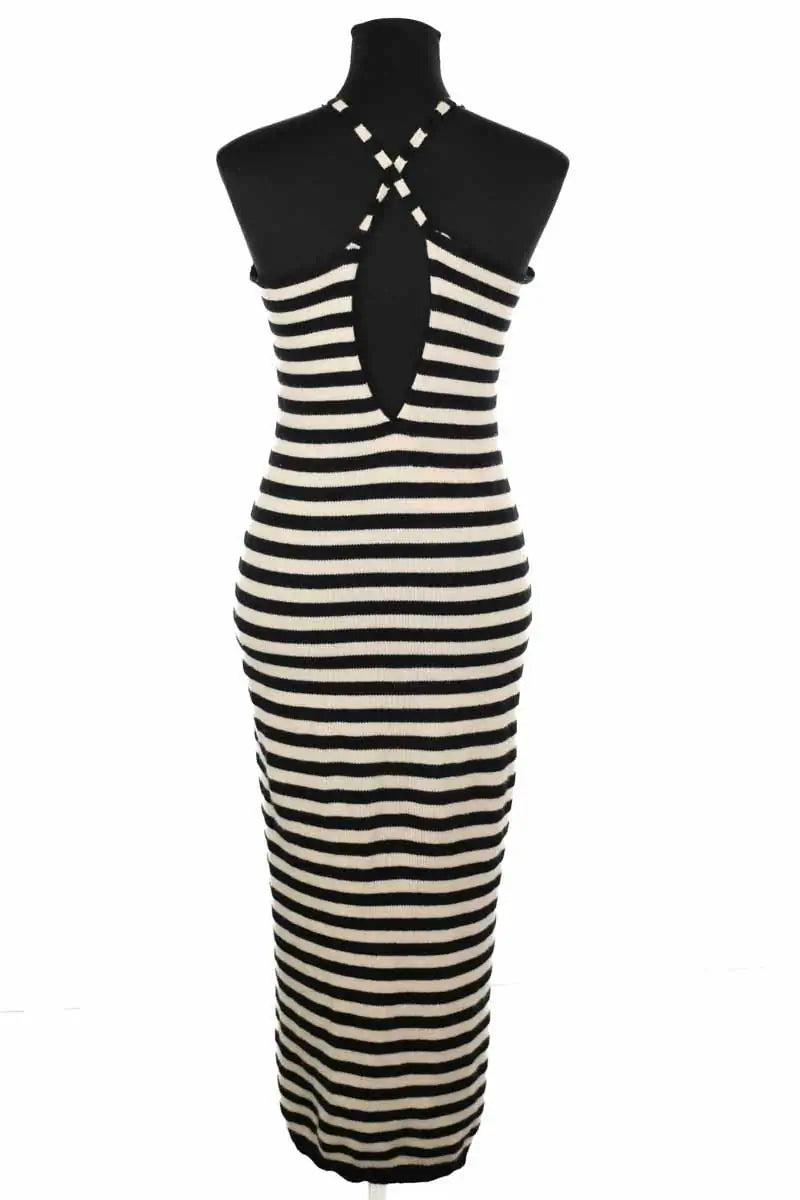 Robe Khaite Noir en Cachemire