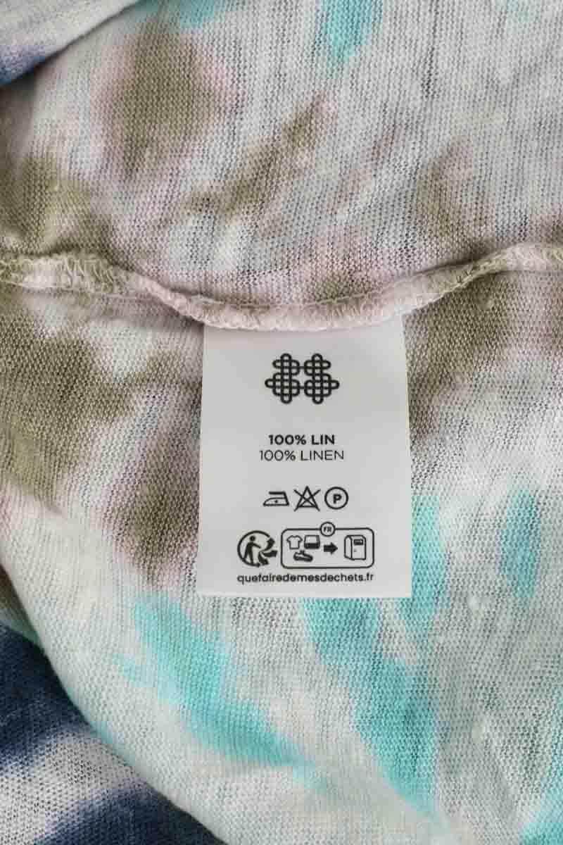 Robe Kujten Multicolore en Lin