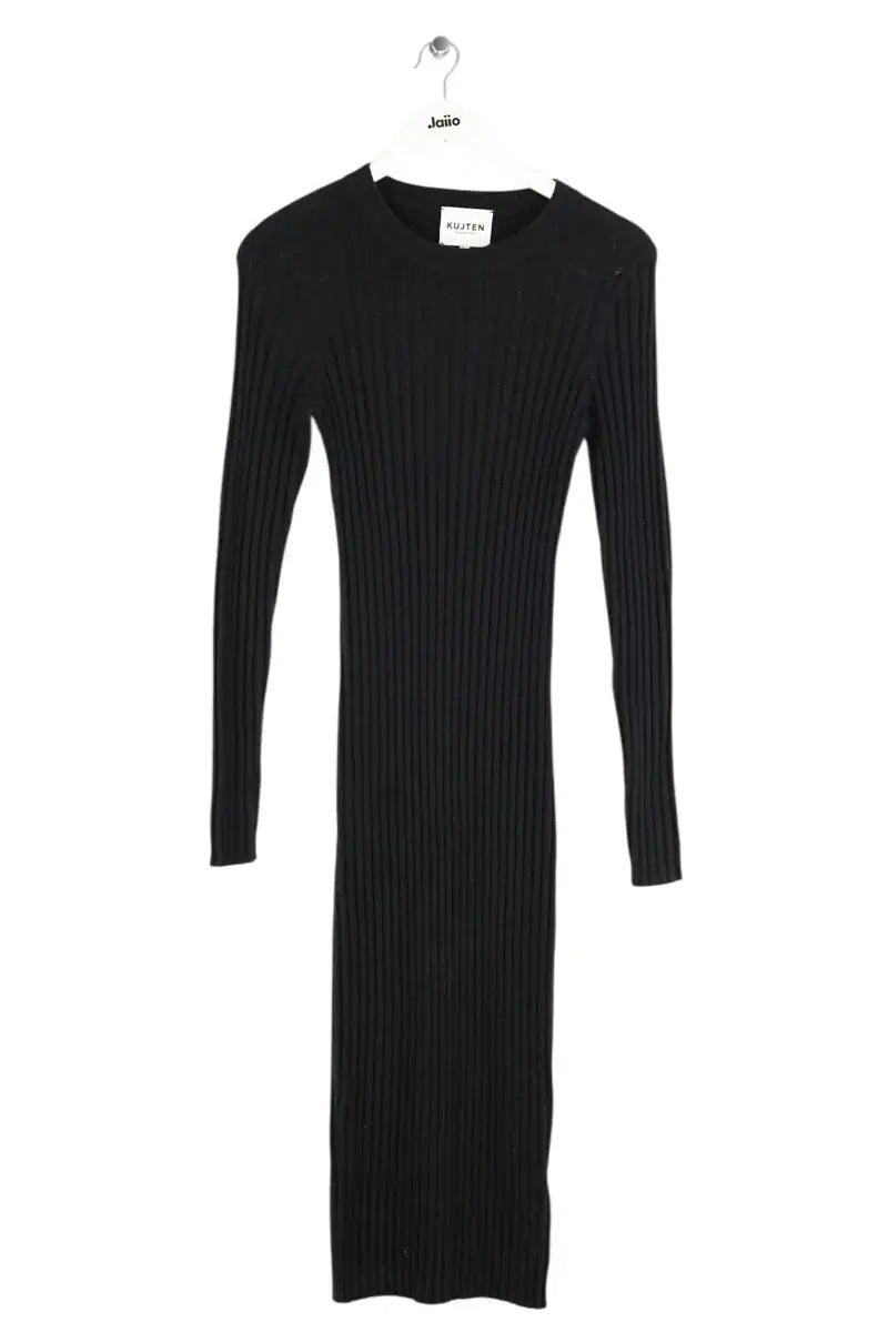 Robe Kujten Noir en Cachemire, taille M - Seconde Main