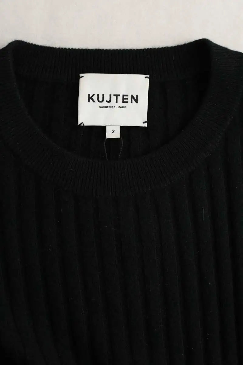 Robe Kujten Noir en Cachemire