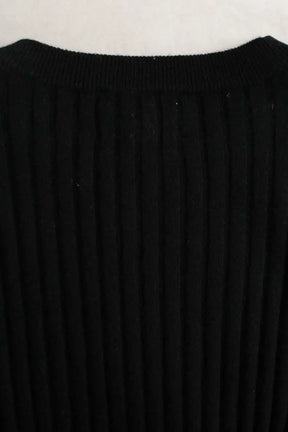 Robe Kujten Noir en Cachemire