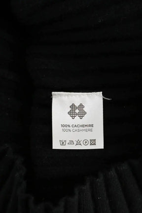 Robe Kujten Noir en Cachemire