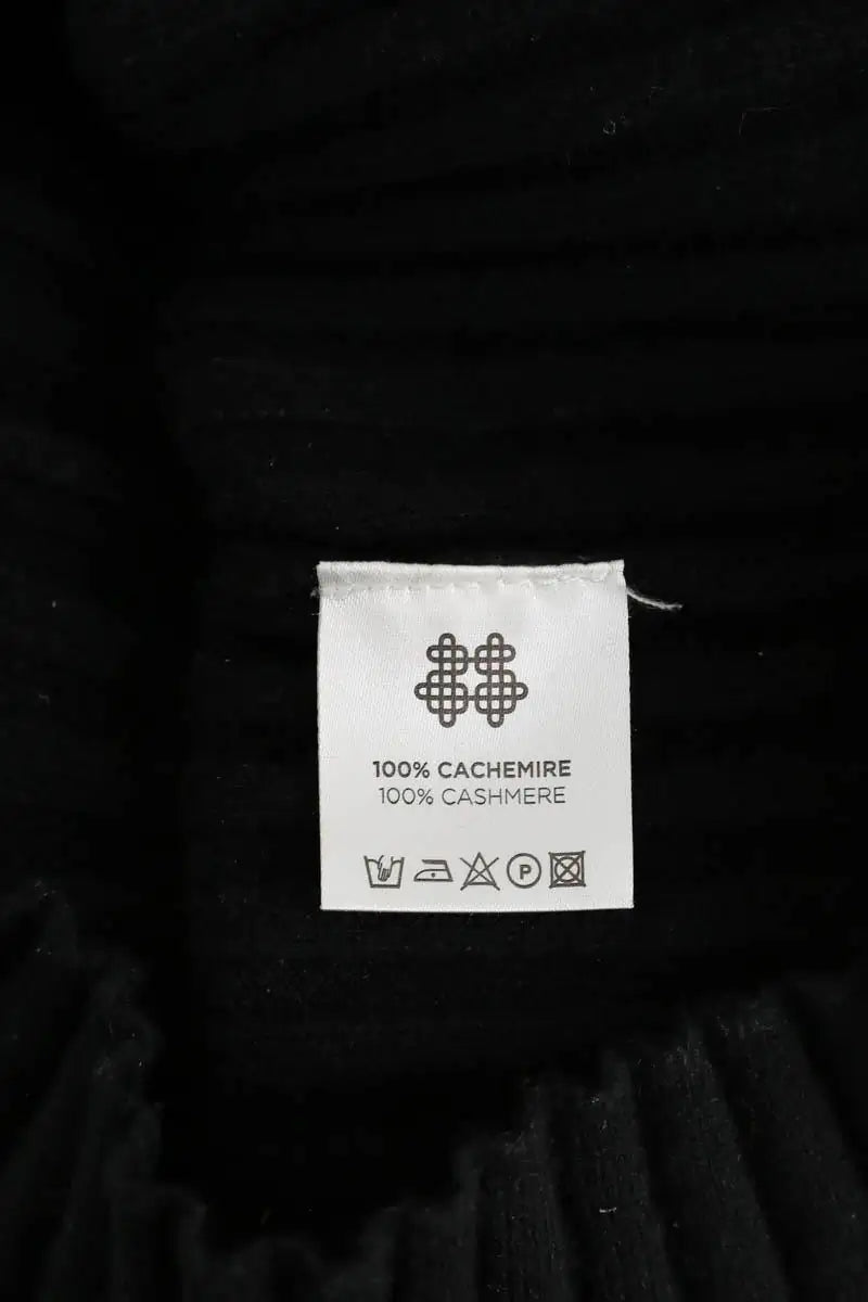 Robe Kujten Noir en Cachemire