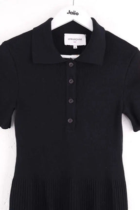 Robe La Française Noir en Coton