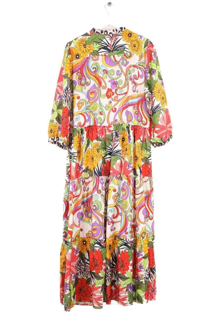 Robe La Prestic Ouiston Multicolore en Soie