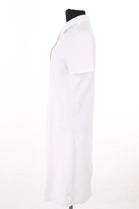 Robe Lacoste Blanc en Coton