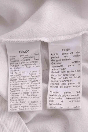 Robe Lacoste Blanc en Coton
