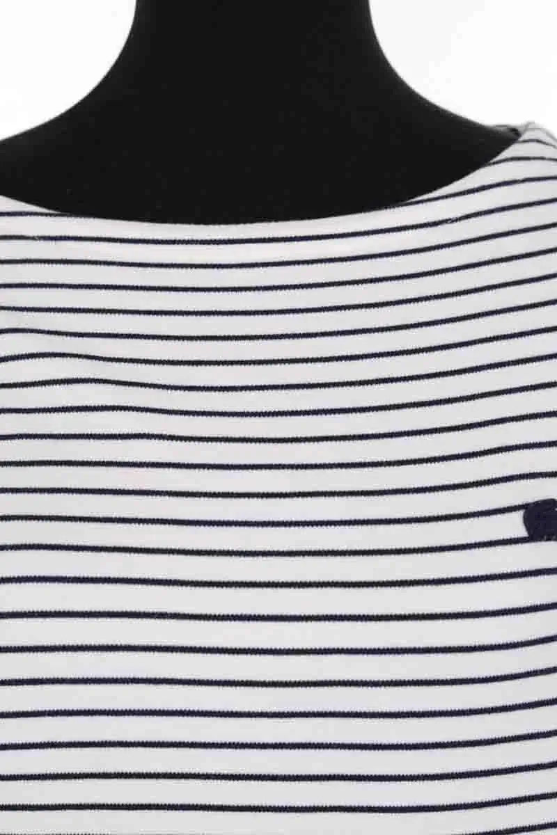 Robe Lacoste Blanc en Coton