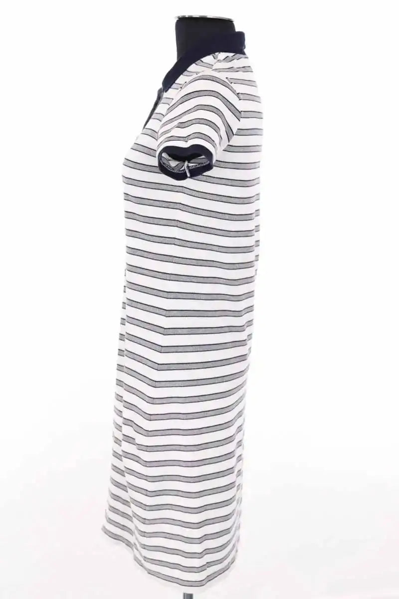 Robe Lacoste Blanc en Coton