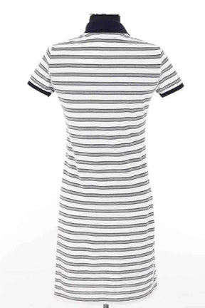 Robe Lacoste Blanc en Coton