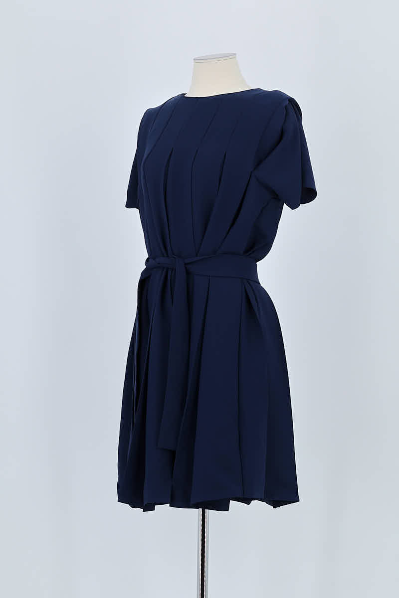 Robe Lacoste Bleu en Coton