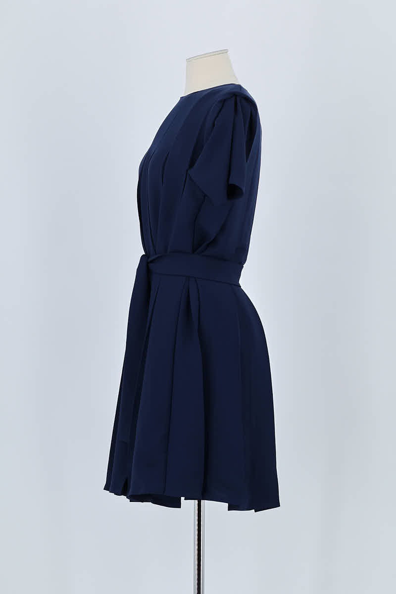 Robe Lacoste Bleu en Coton