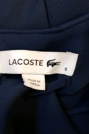 Robe Lacoste Bleu en Coton