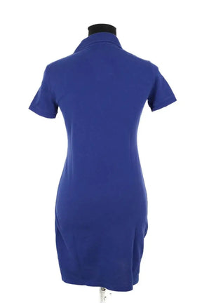 Robe Lacoste Bleu en Coton