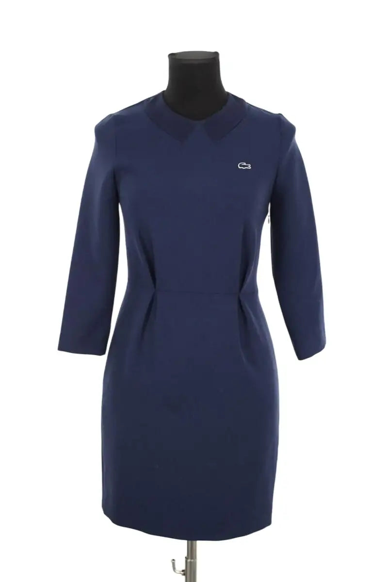 Robe Lacoste Bleu en Polyester, taille XS - Seconde Main