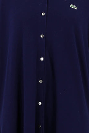 Robe Lacoste Marine en Coton