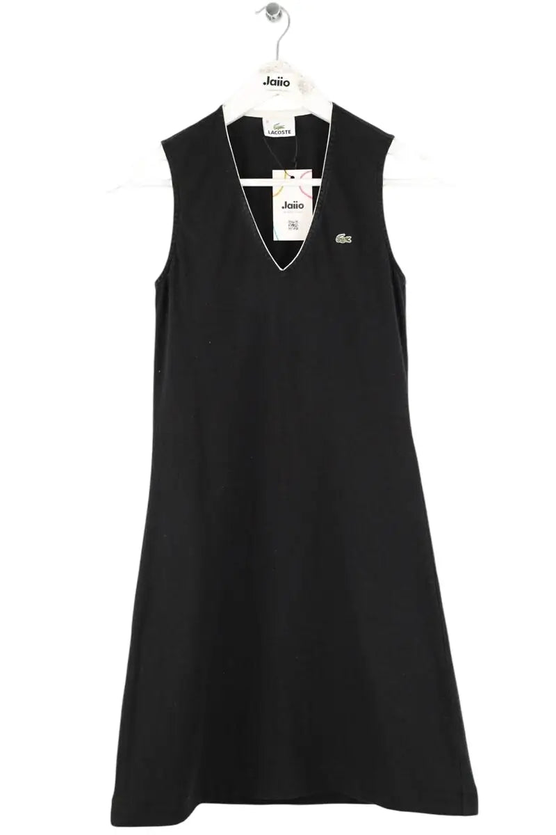 Robe Lacoste Noir en Coton, taille S - Seconde Main