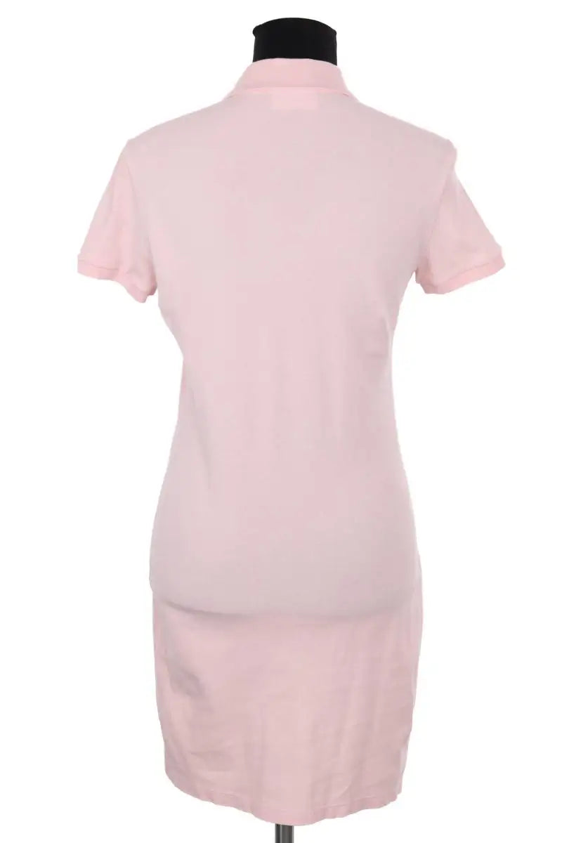Robe Lacoste Rose en Coton
