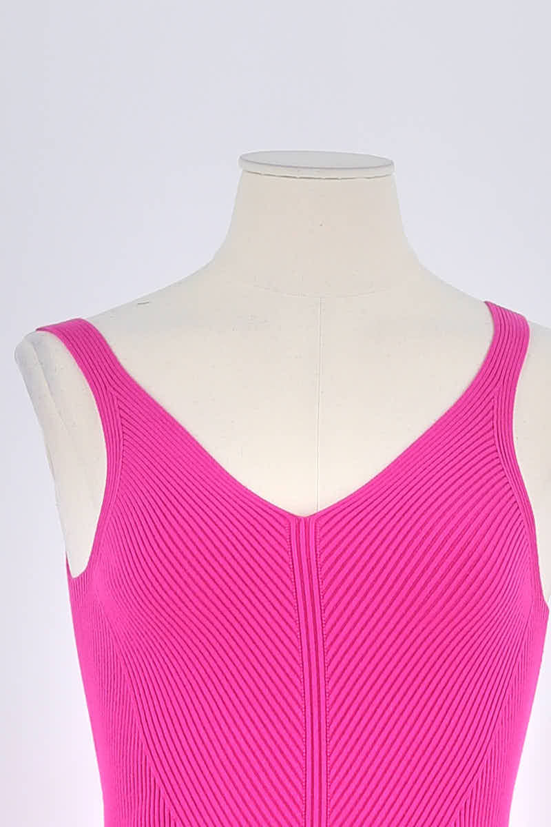 Robe Lacoste Rose en Viscose