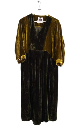 Robe Ladl Vert en Coton, taille TU - Seconde Main