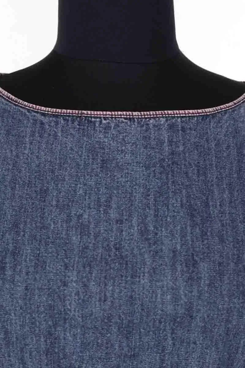 Robe Laurence Bras Bleu en Coton