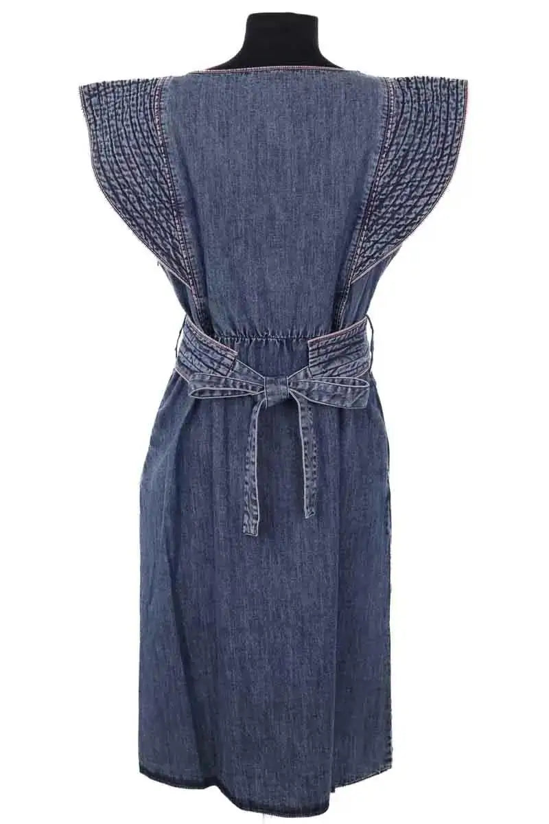 Robe Laurence Bras Bleu en Coton